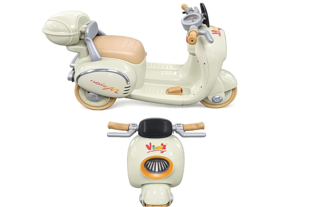 Mini Moto Eletrica Infantil Vintage 744