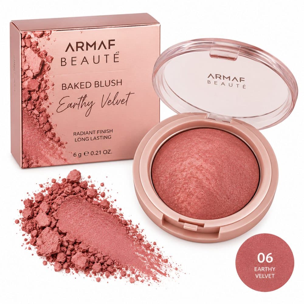 Blush Armaf Beauty Baked Earthy Velvet 06