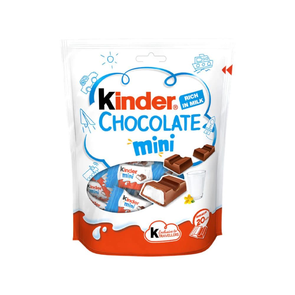 Mini Chocolate Kinder 20 Unidades