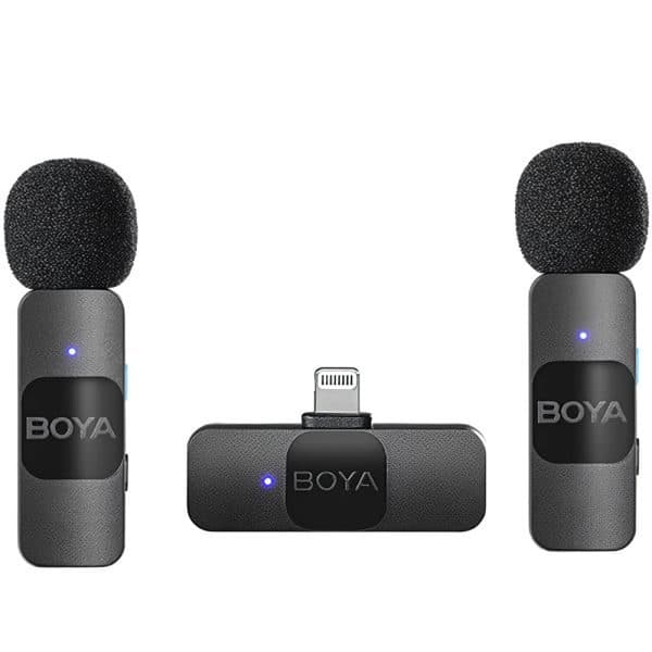 Microfone Boya By V2 Lightning
