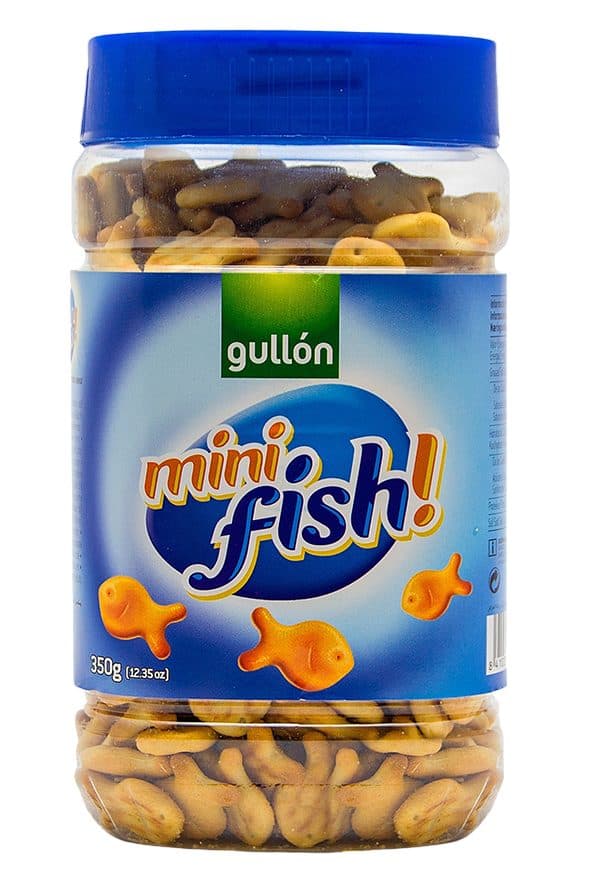 Biscoito Gullon Mini Crackers Fish 350G