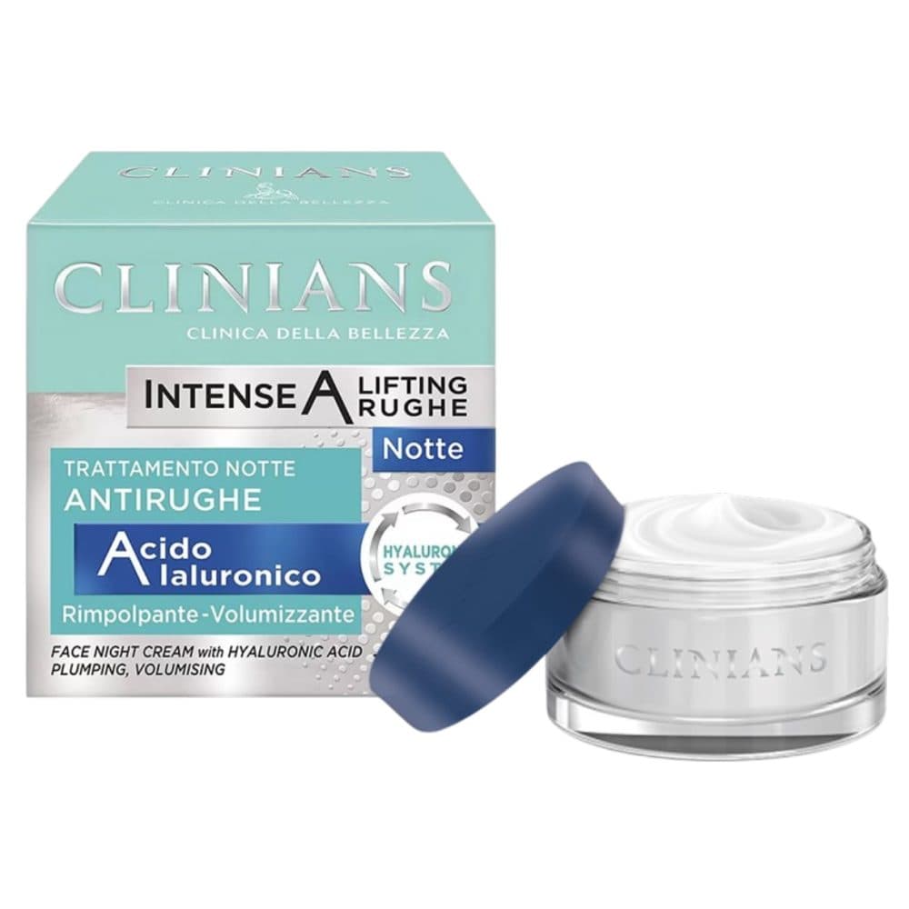 Creme Facial Clinians Antirrugas Intense Acido Ialuronico Noche 50ML