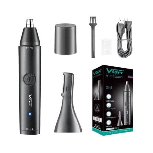 Aparador De Pelo Nariz Vgr 613 Preto