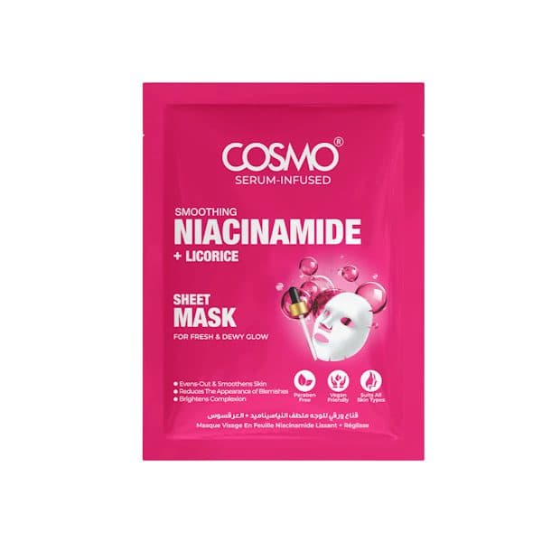 Mascara Facial Cosmo Smoothing Niacinamide Licoice 20G