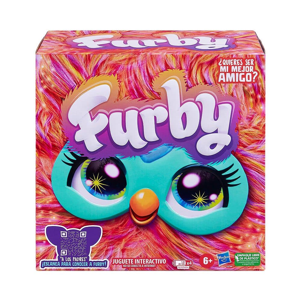 Brinquedo De Pelucia Interativo Hasbro Furby Sortido 1 Peca