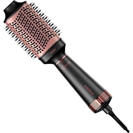 Escova Secadora Xion Preto Rose Bivolt