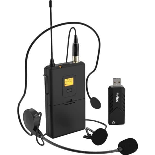 Microfone Fifine Lapella Wireless USB