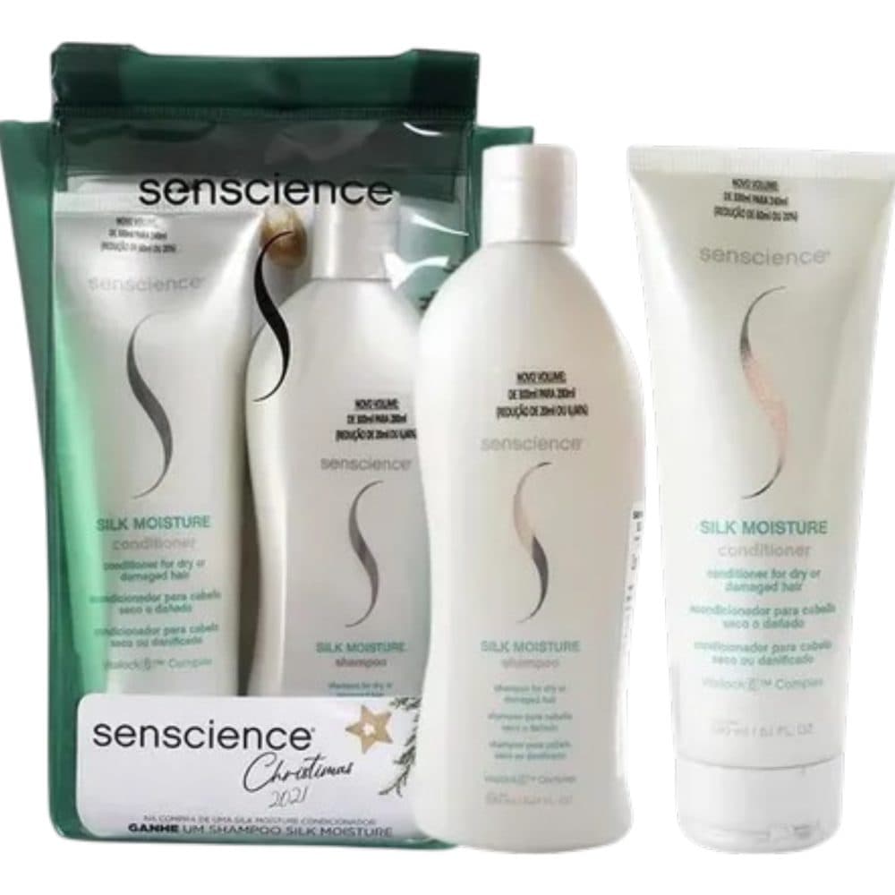 Kit Senscience Silk Moisture Shampoo Cond 280ML