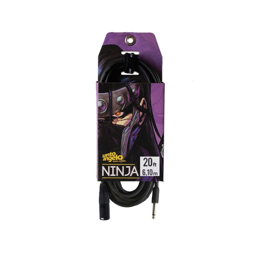 Cable De Microfono Santo Angelo Ninja Nm Xrl P10 6 10M