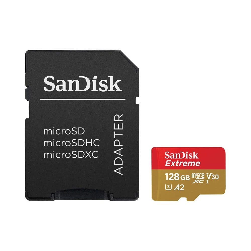 SanDisk Memoria Micro Sd Extreme 190 U3 Adaptador 128GB
