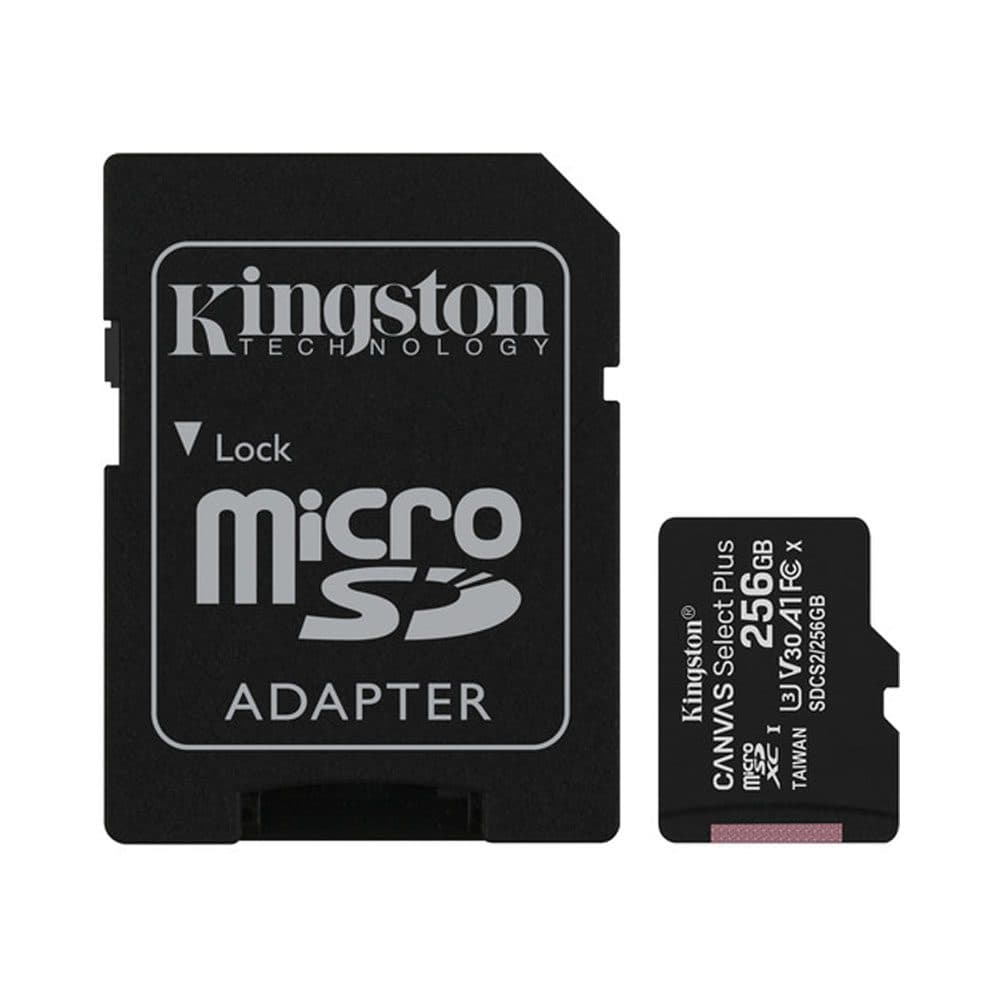 Kingston Memoria Micro Sd Canvas Select 256GB