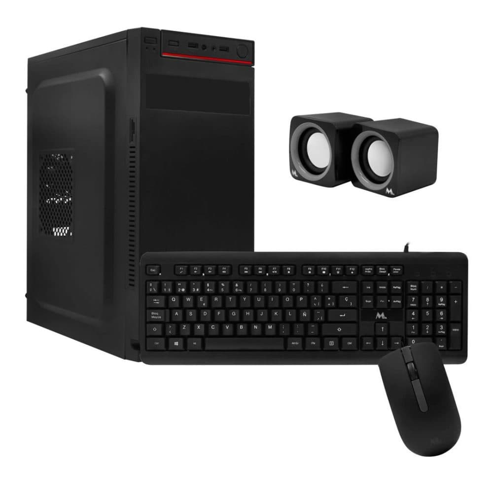 Kit Gabinete Mtek Teclado Mouse Speaker