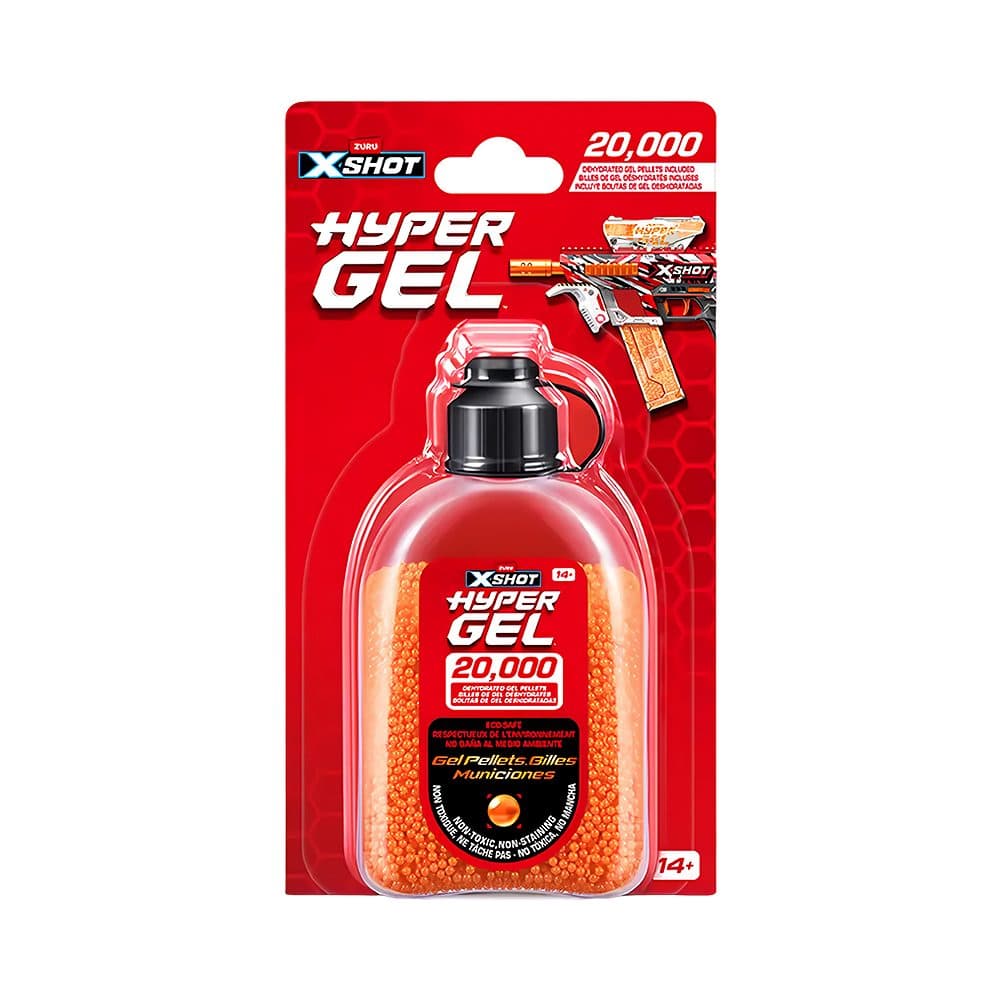 Municoes De Gel Desidratadas Zuru Shot Hyper Gel Unidades