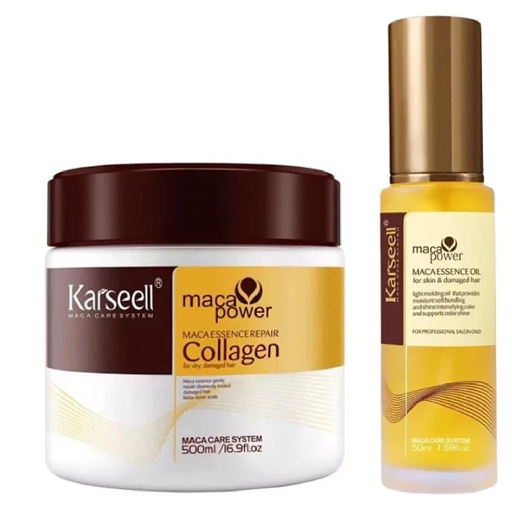 Kit Dexe Maca Essence Repair Mask Oil 500ML