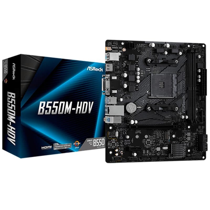 Mb AM4 Asrock Hdv Dvi DDR4 Hdmi