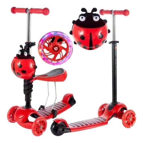 Patinete Infantil Scooter LED Coelho