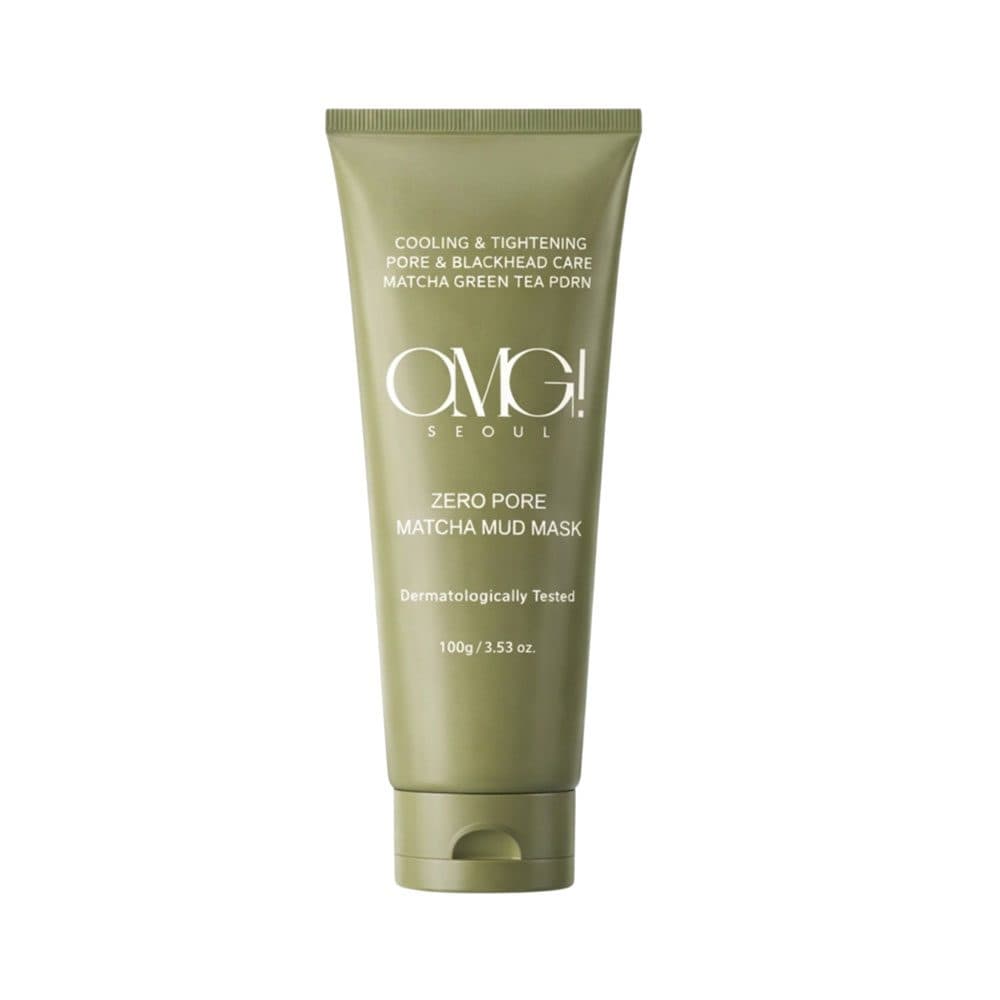 Mascara Facial Omg Zero Pore Matcha Mud 100 Gr