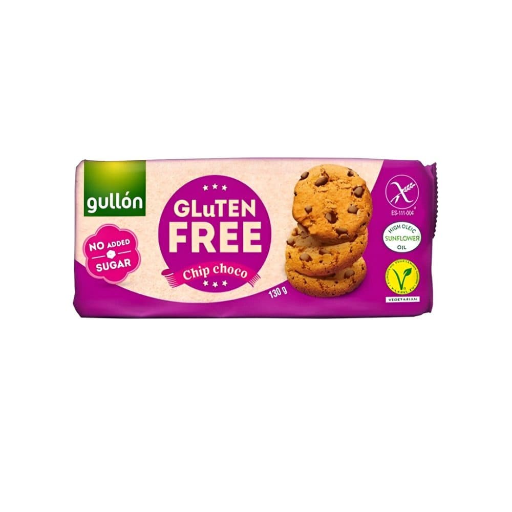 Biscoito Gullon Chip Choco Gluten 130G