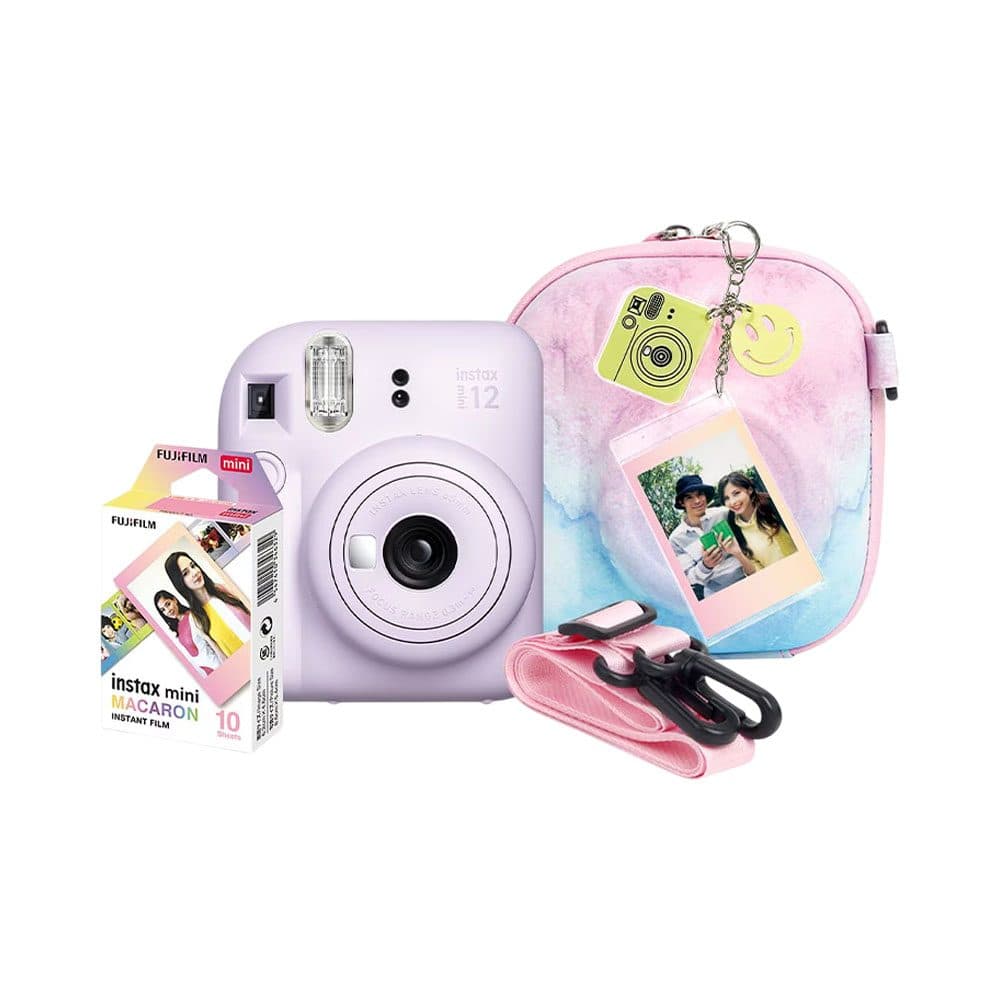 Kit Camera Instantanea Fuji Instax Mini 12