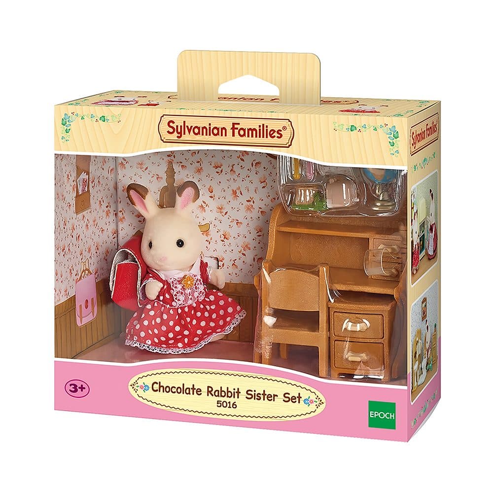 Figura Epoch Sylvanian Families Chocolate Rabbit Sister Set
