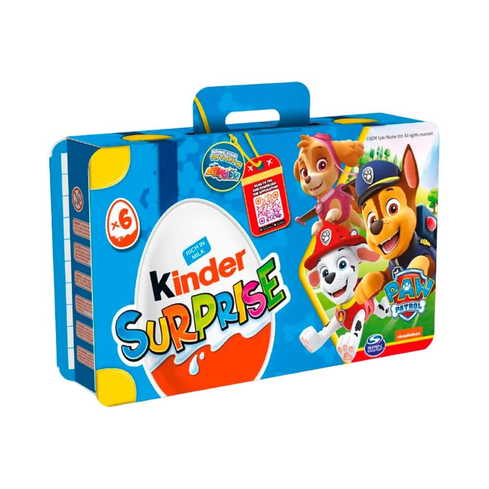 Chocolate Kinder Sorpresa Paw Patrol