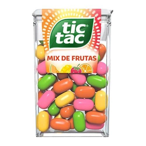 Bala Tic Tac Mix De Frutas 16G