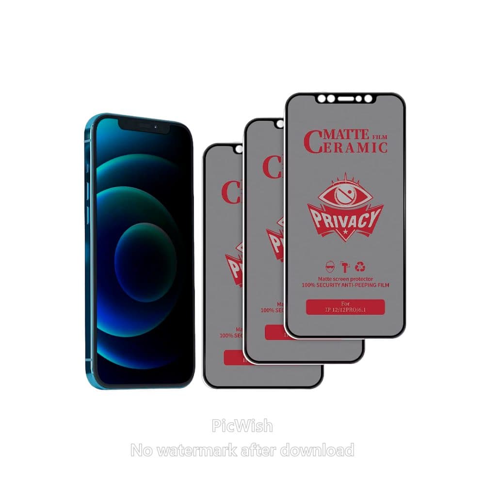 Apple Pelicula Ceramic Privac iPhone Varios