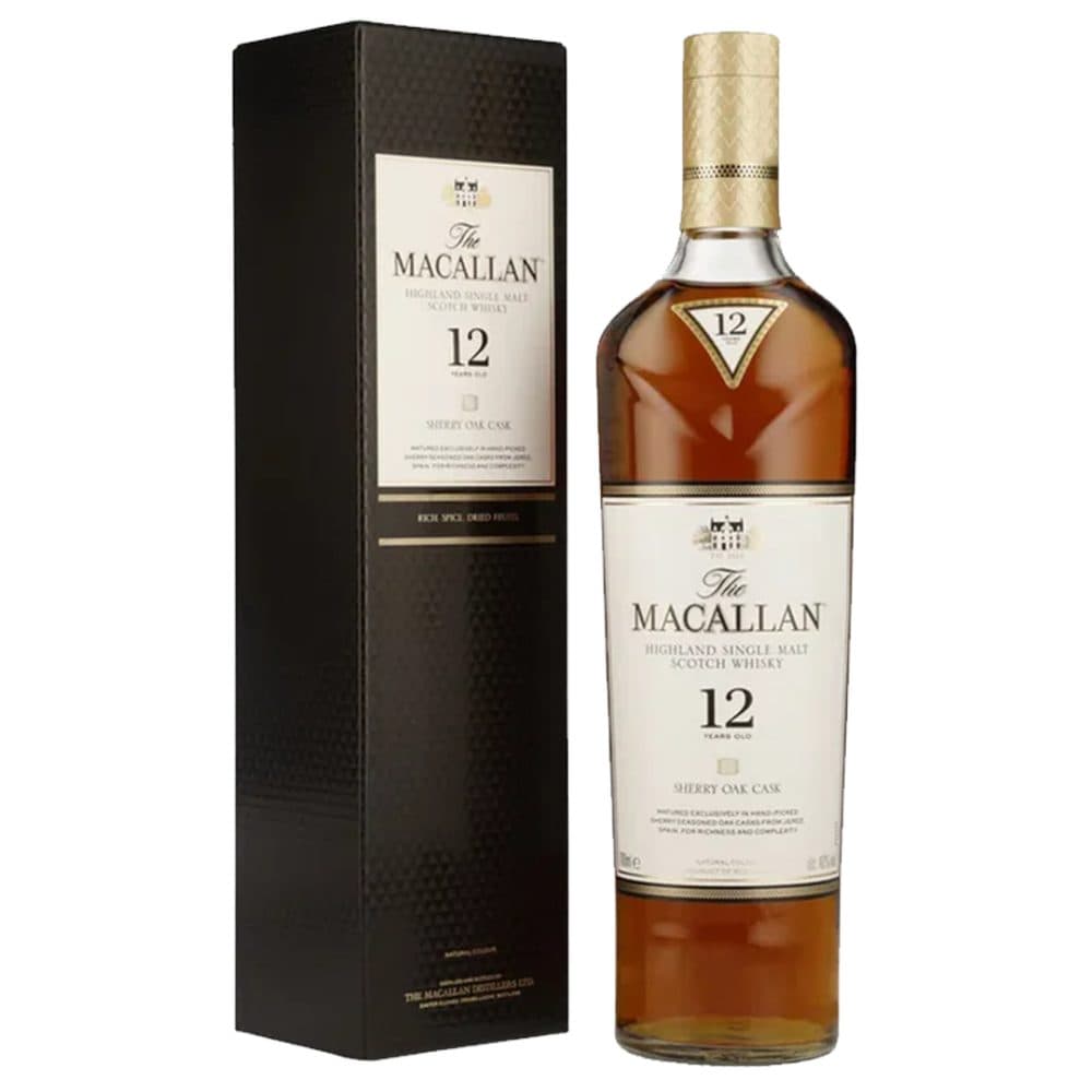 Beb Whisky The Macallan 12 Anos Sherry Oak Cpllection 700ML