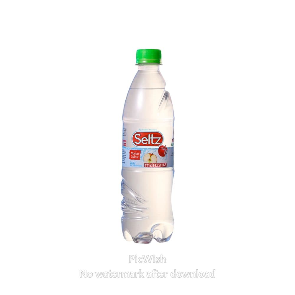 Agua Mineral Seltz Sabor Manzana 500ML