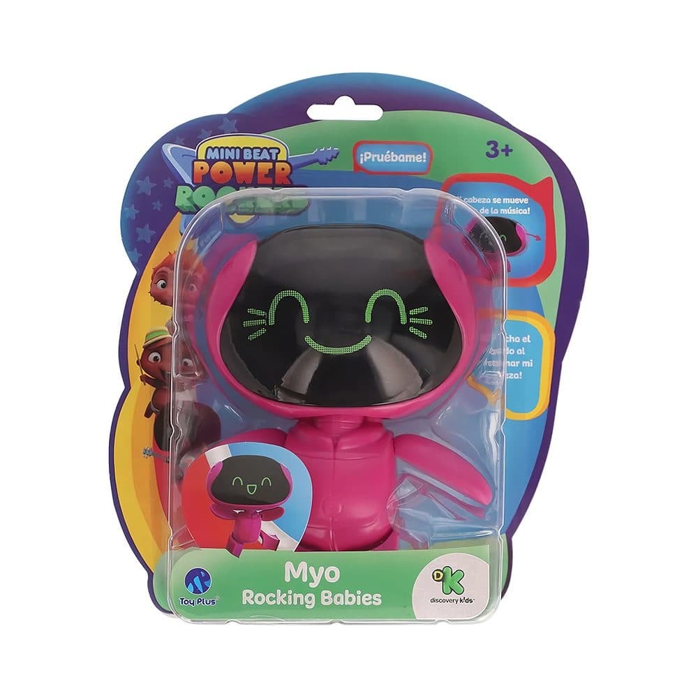 Figura Power Rockers Mini Beat Rocking Babies Sortido 1 Peca