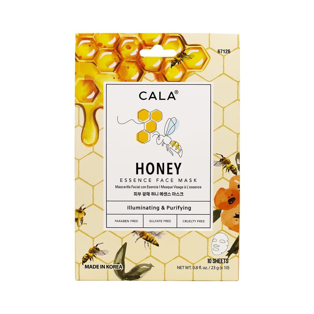 Mascara Facial Cala Honey Illuminating 10 Pecas
