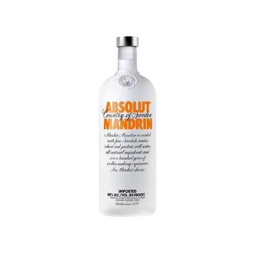 Absolut Beb Vodka Mandrin 1LT