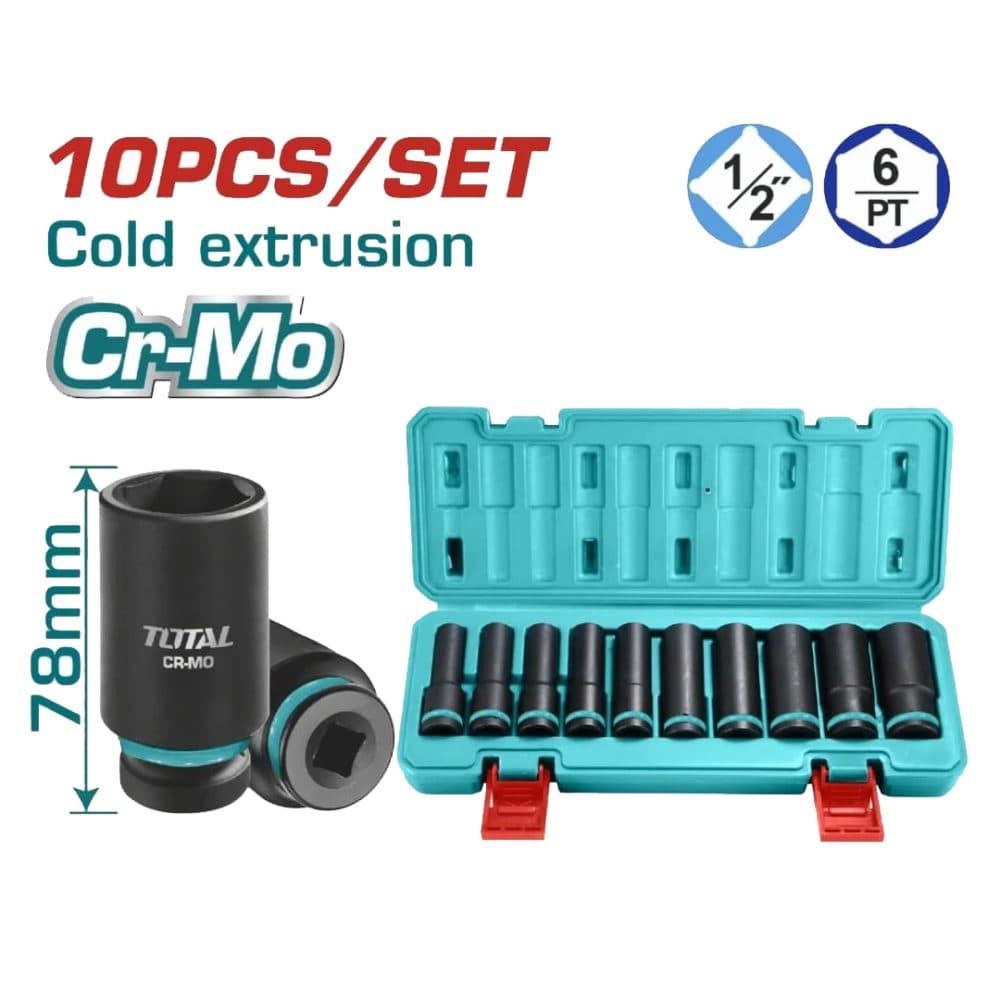 Kit Chave De Canhao Total 10PCS 10