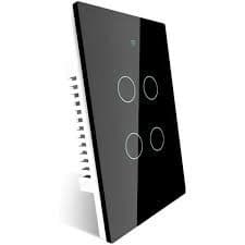 Home Smart Interruptor Boton 4 Zigbee Branc