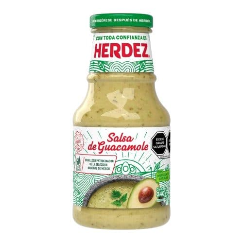 Molho Herdez Salsa De Guacamole 240G Vidro