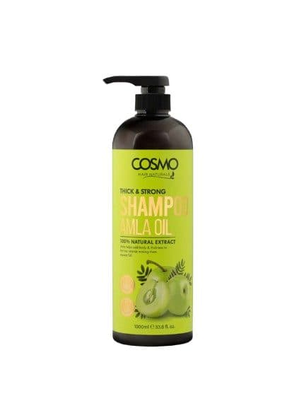 Shampoo Cosmo Hair Naturals Thick Strong Amla Oil 1L