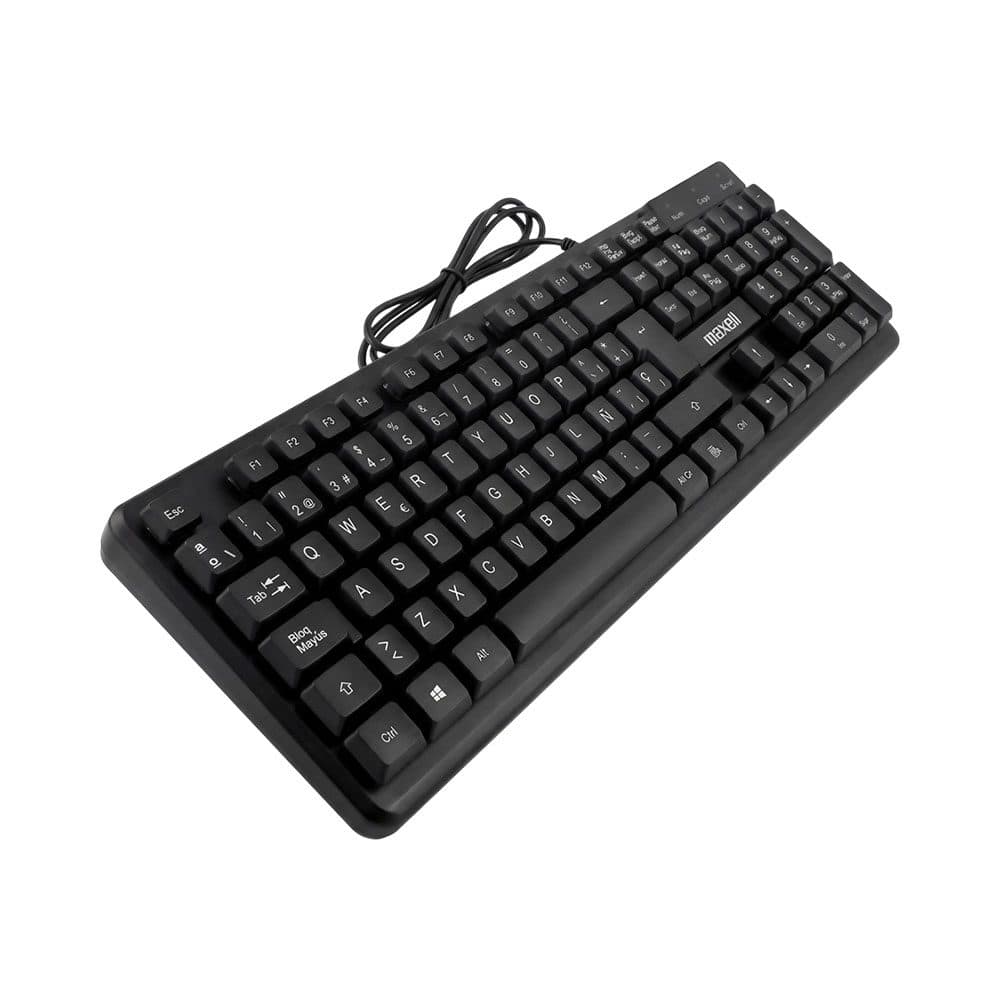 Teclado Fio Maxell Kb 80