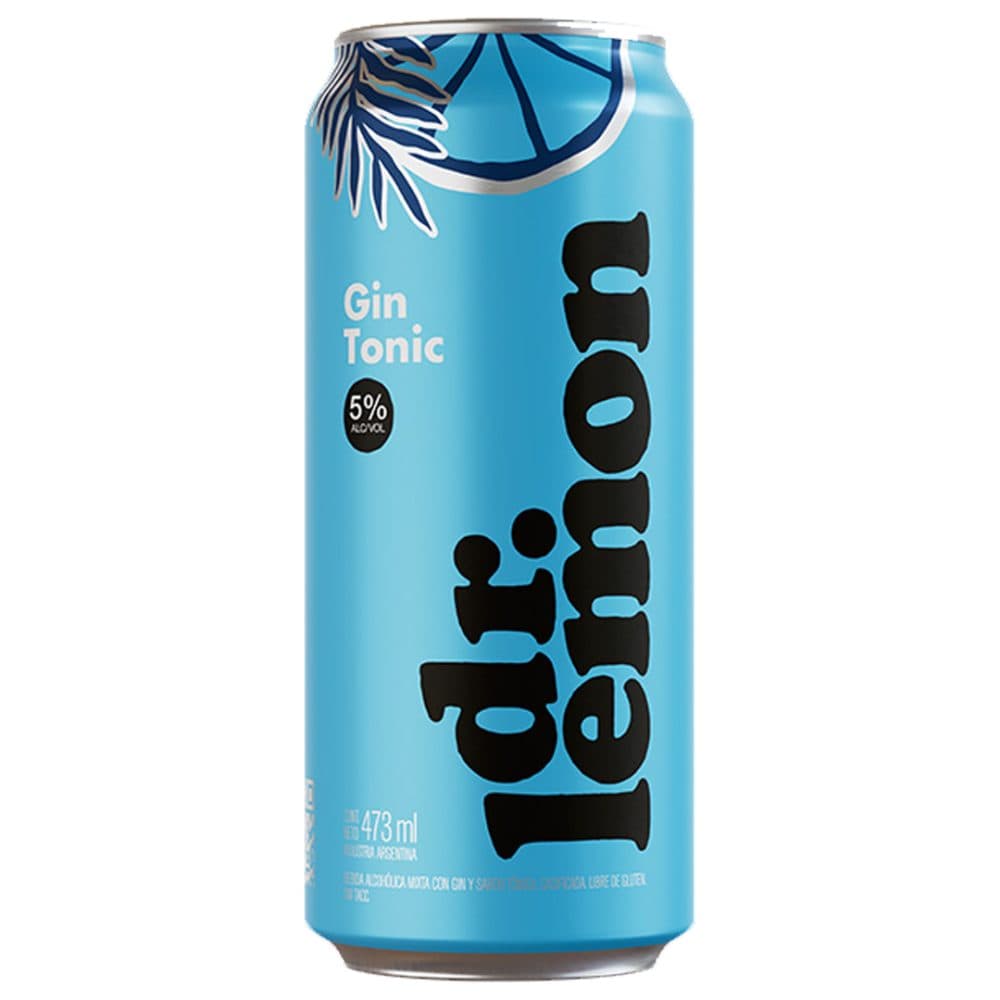 Beb Gin Arg Dr Lemon Vodka Lemon 5 Lata 473ML