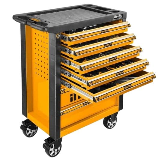 Caixa De Ferramenta Ingco 356PCS Metalico