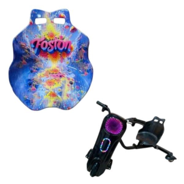Foston Triciclo Eletrico Ingles Grafiti