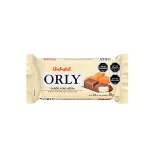 Chocolate Orly Almendra Barra 95G