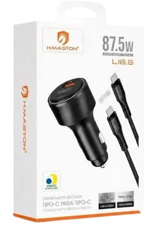 Fonte Veic Maston L15 6 USB USB Type