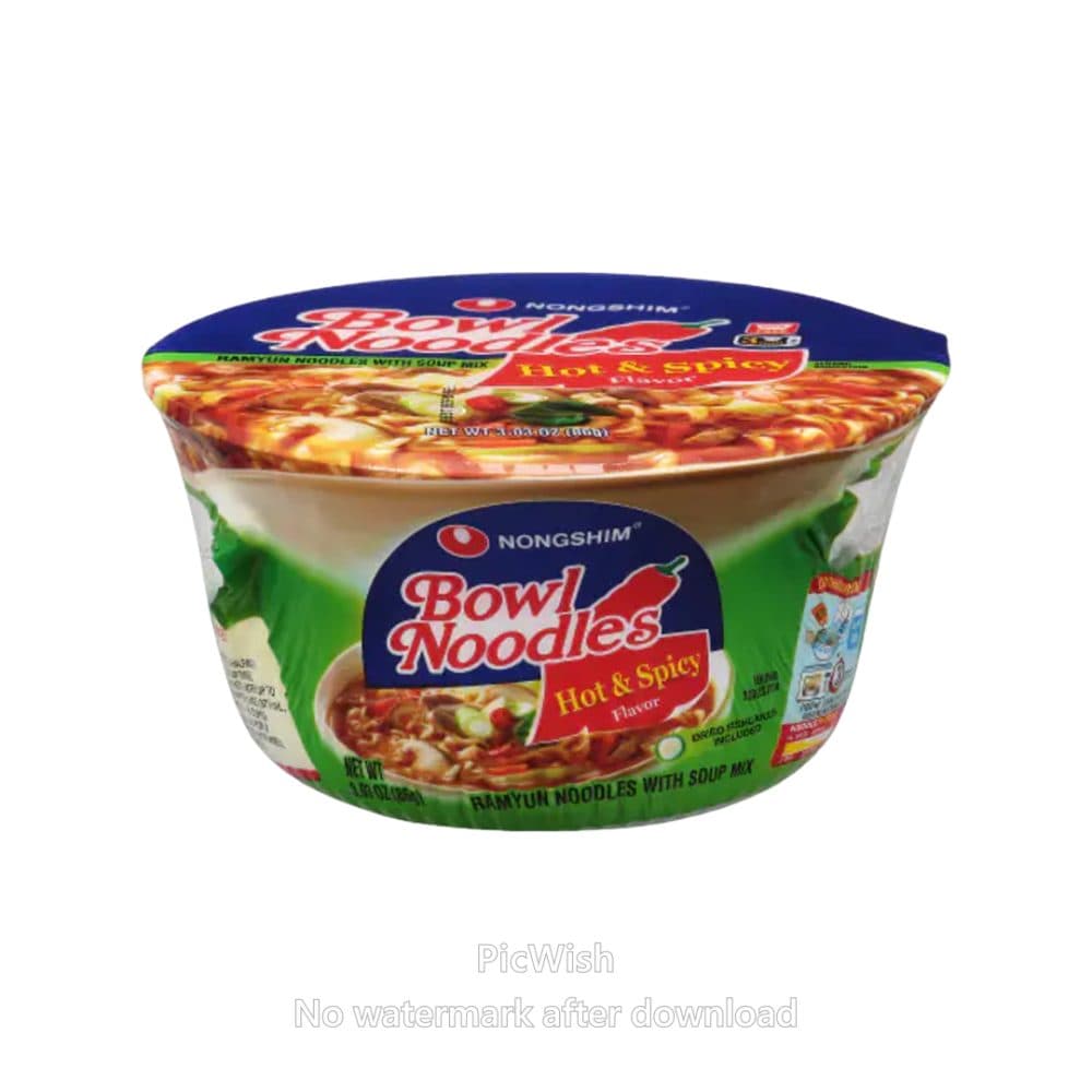 Ramen Nongshim Bowl Nooble Soup Hot Spicy 86G