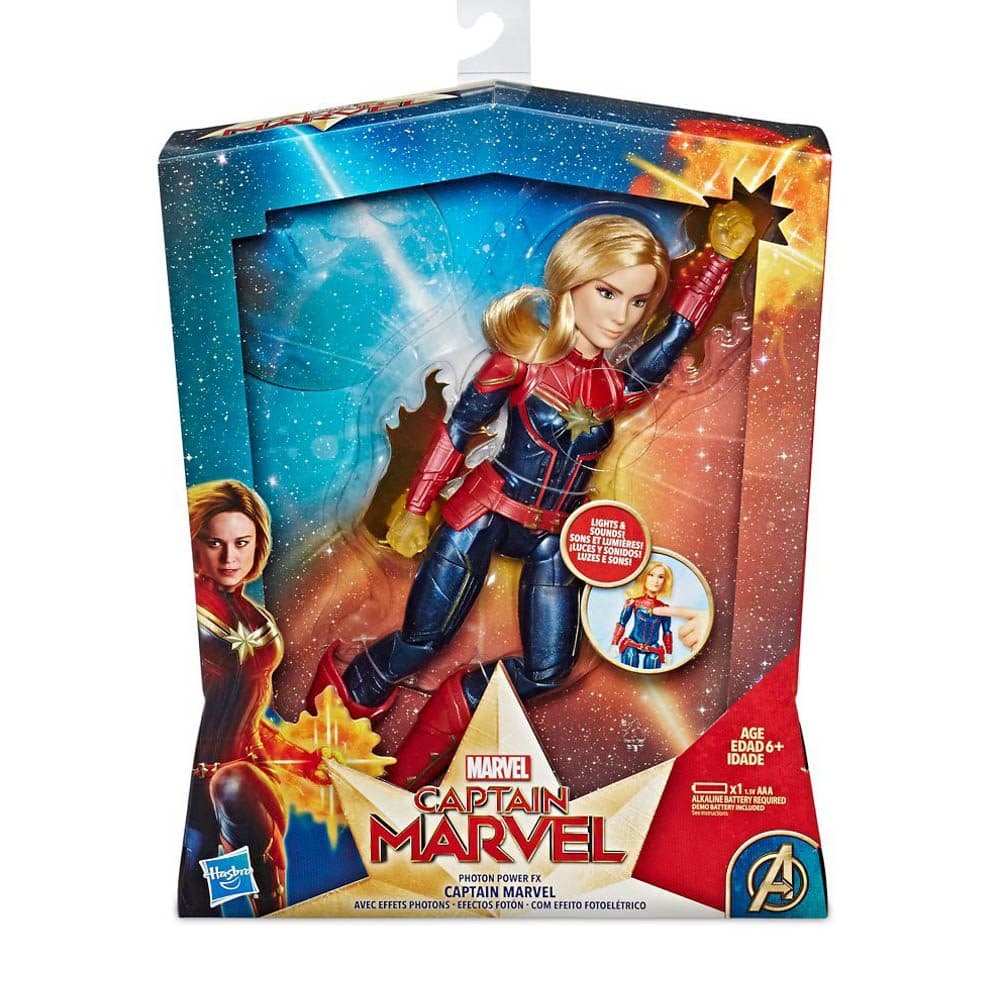 Muneca Hasbro Super Heroe Captain Marvel Ref