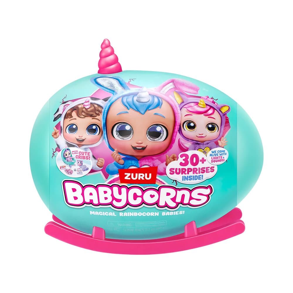 Kit De Jogo Zuru Babycorns Magical Rainbocorn Babies