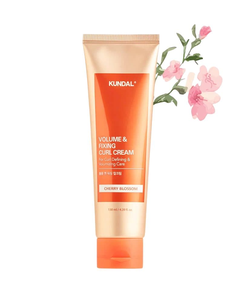 Creme De Pentear Kundal Volume Fixing Curl Cherry Blossom 130ML