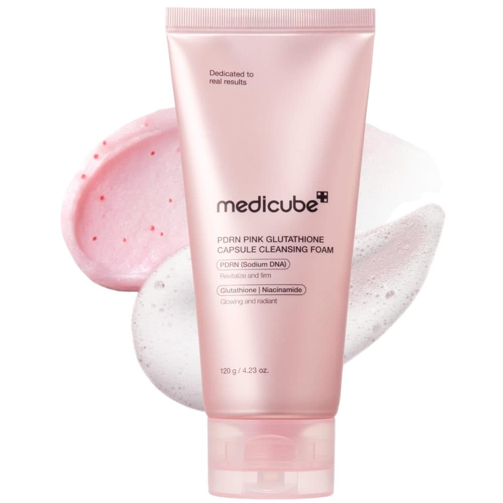 Limpador Facial Medicube Pdrn Pink Glutathi Capsu Cleans Foam 120G 415