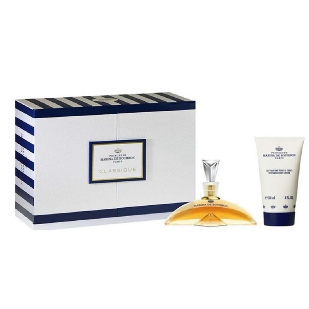 Kit Marina De Bourbon Classique Body Lotion 100ML EDP