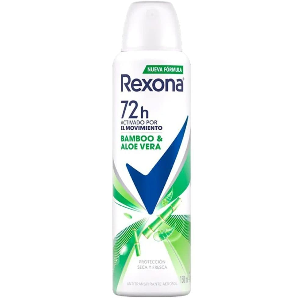 Des Rexona Aerosol Bamboo Aloe Vera 150ML