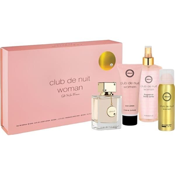 Kit Armaf Club De Nuit Femenino 4 Piezas